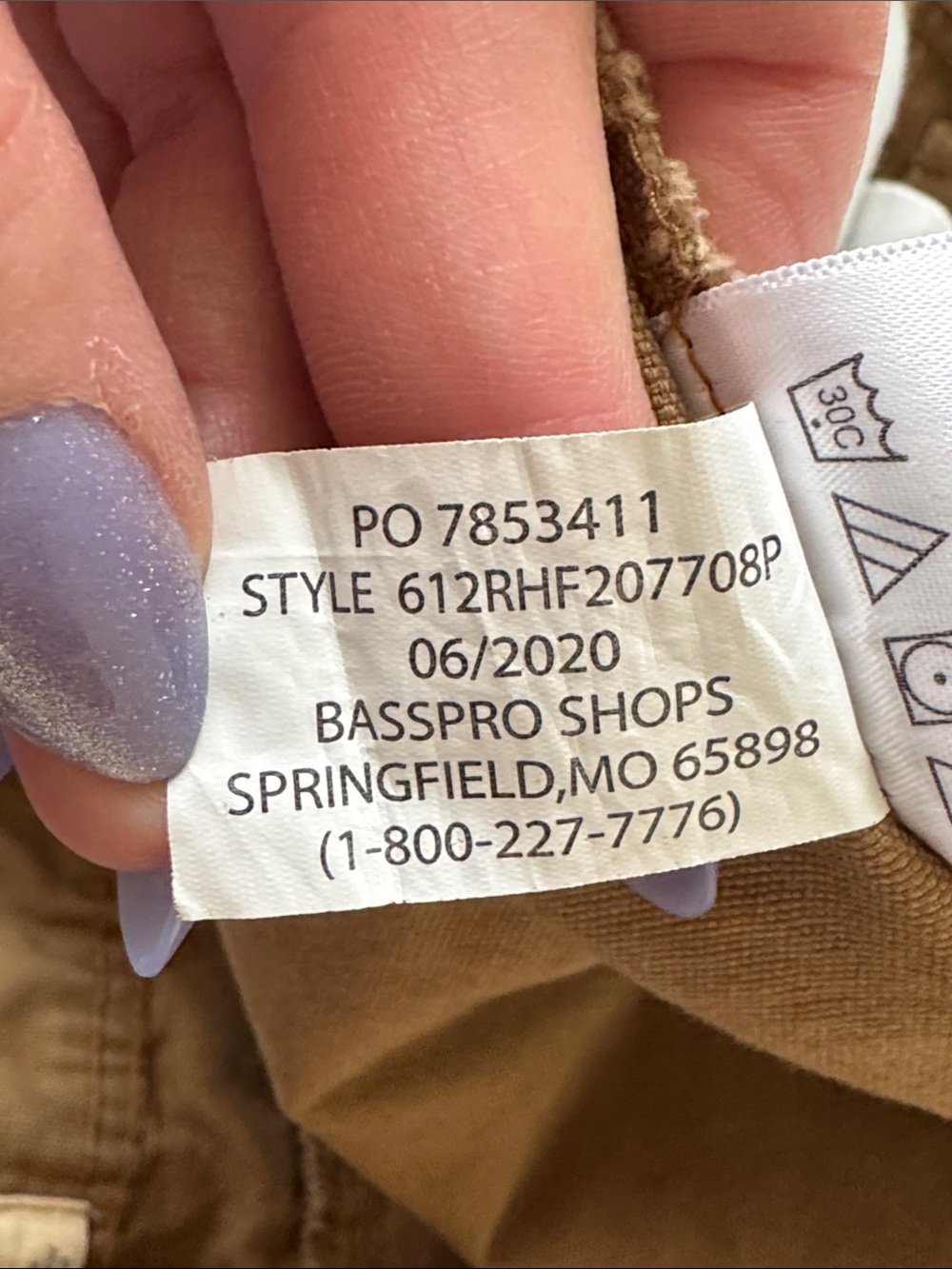 RedHead Tan Chino Pants - Straight Leg Casual Utility Cargo 42x30 - Picture 8 of 8
